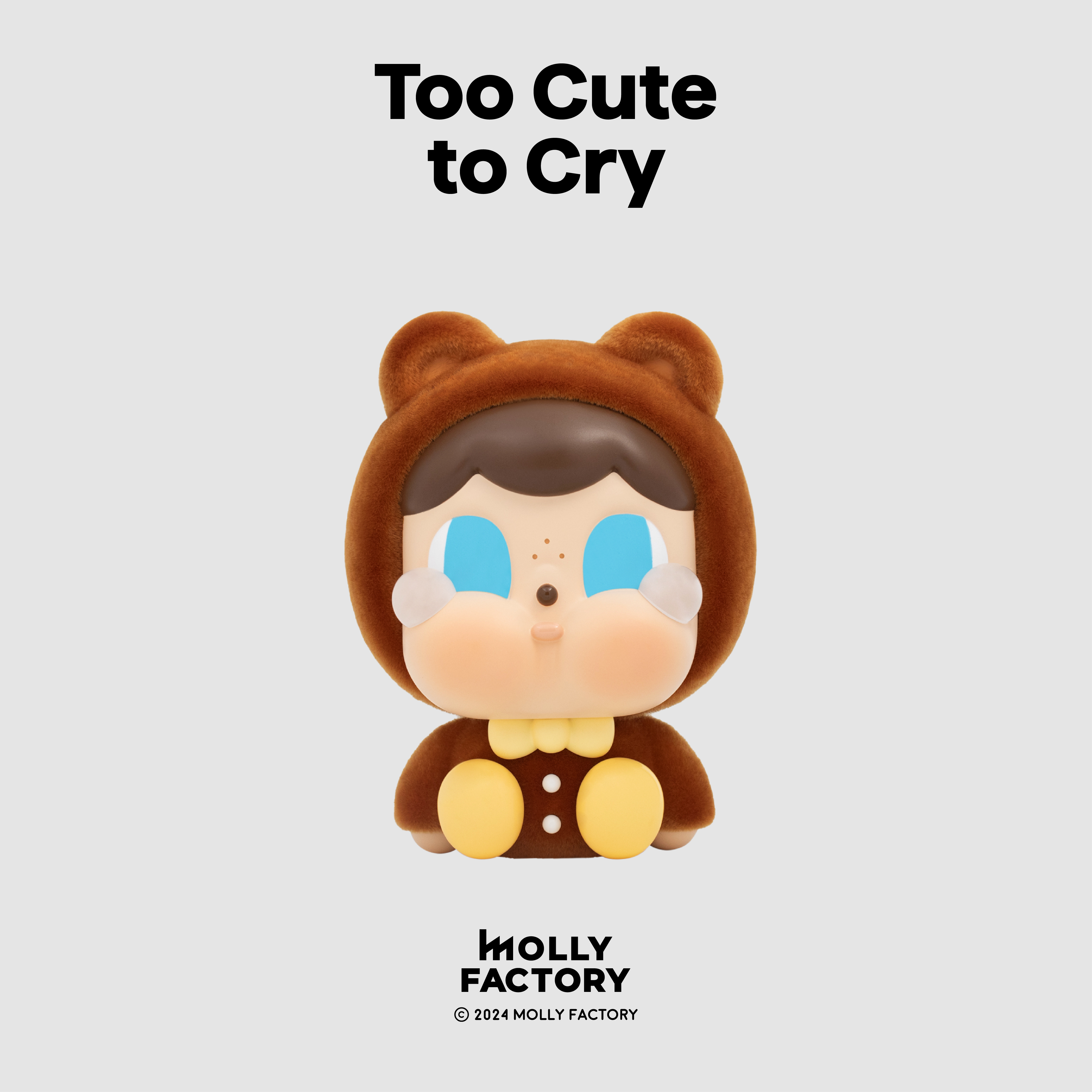 タイ限定 molly factory CRYBUDDY フィギュア たぬき タイ限定 molly